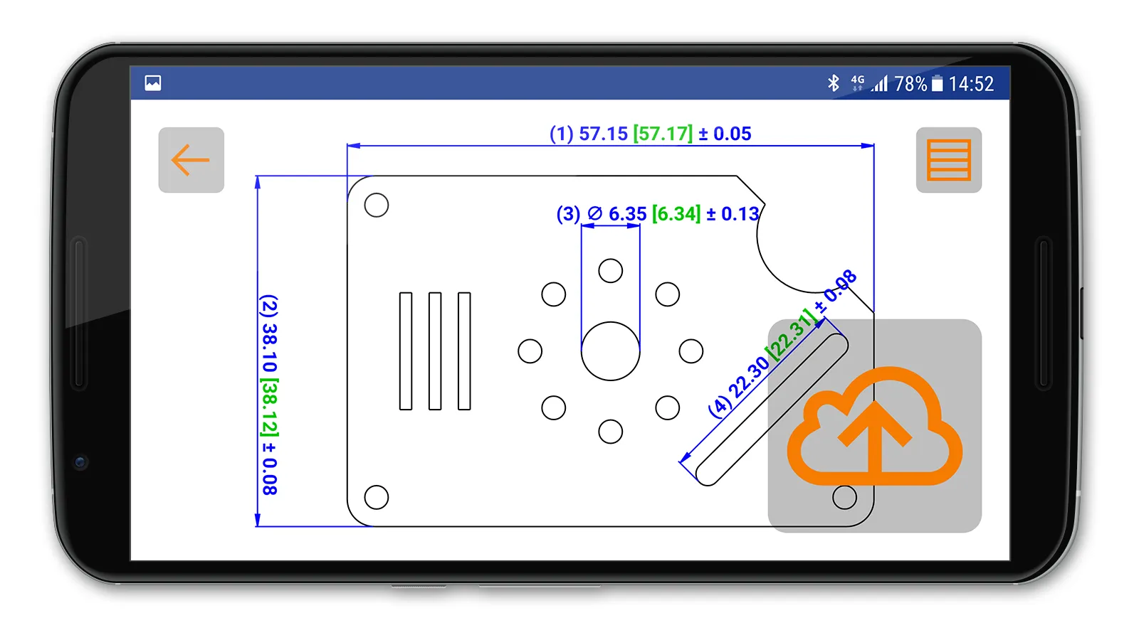 mCaliper | Indus Appstore | Screenshot