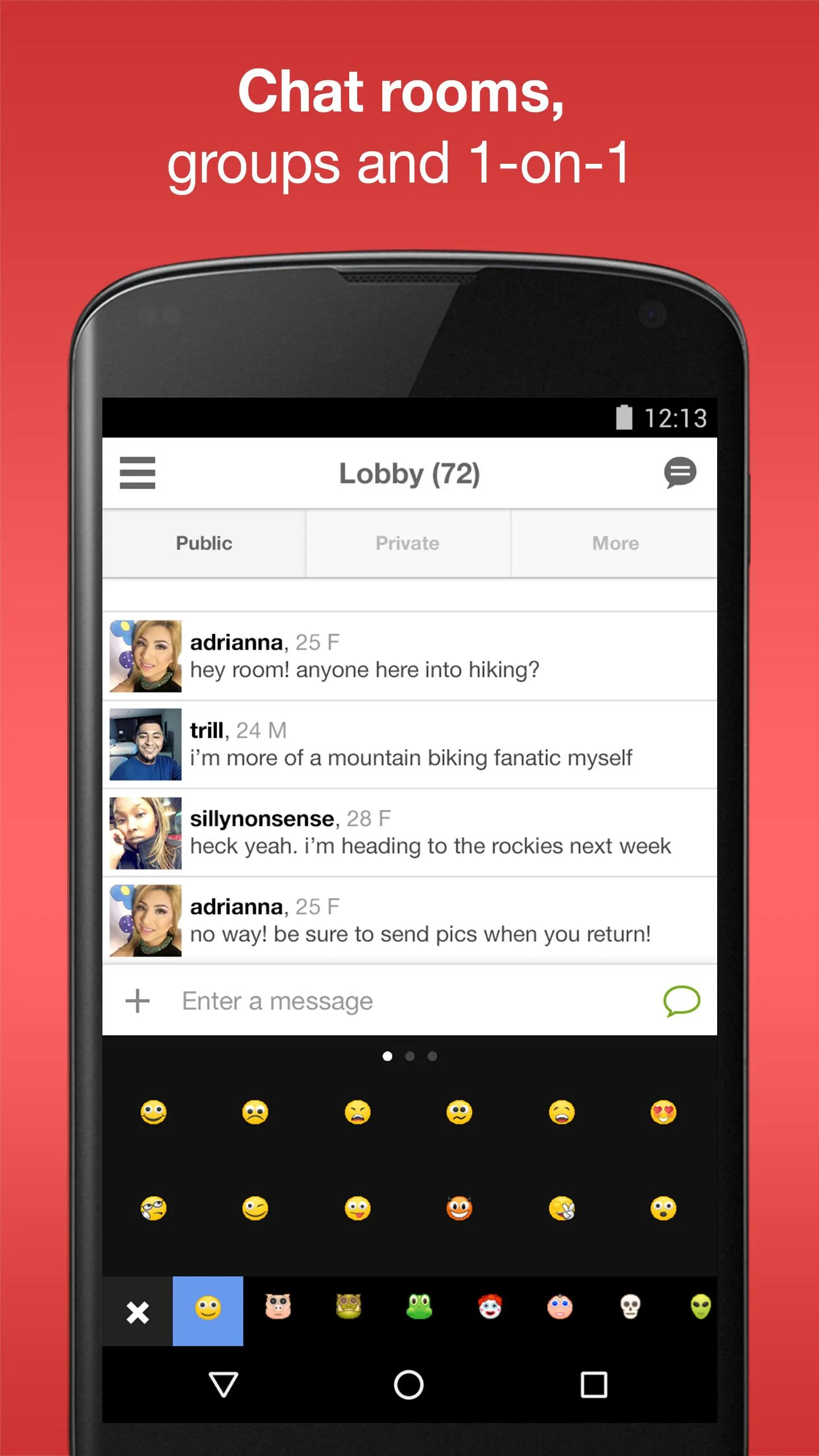 Moco: Chat & Meet New People | Indus Appstore | Screenshot