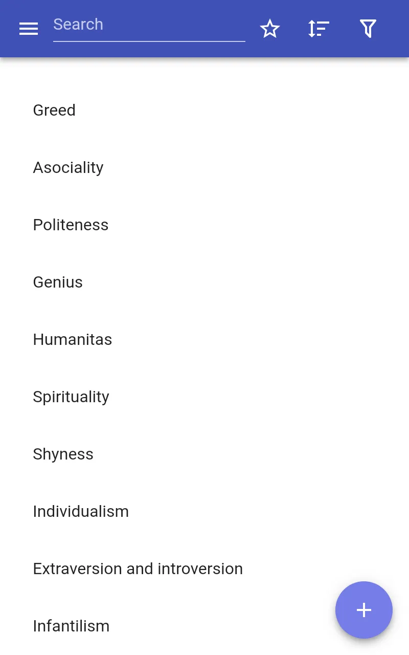 Personality traits | Indus Appstore | Screenshot