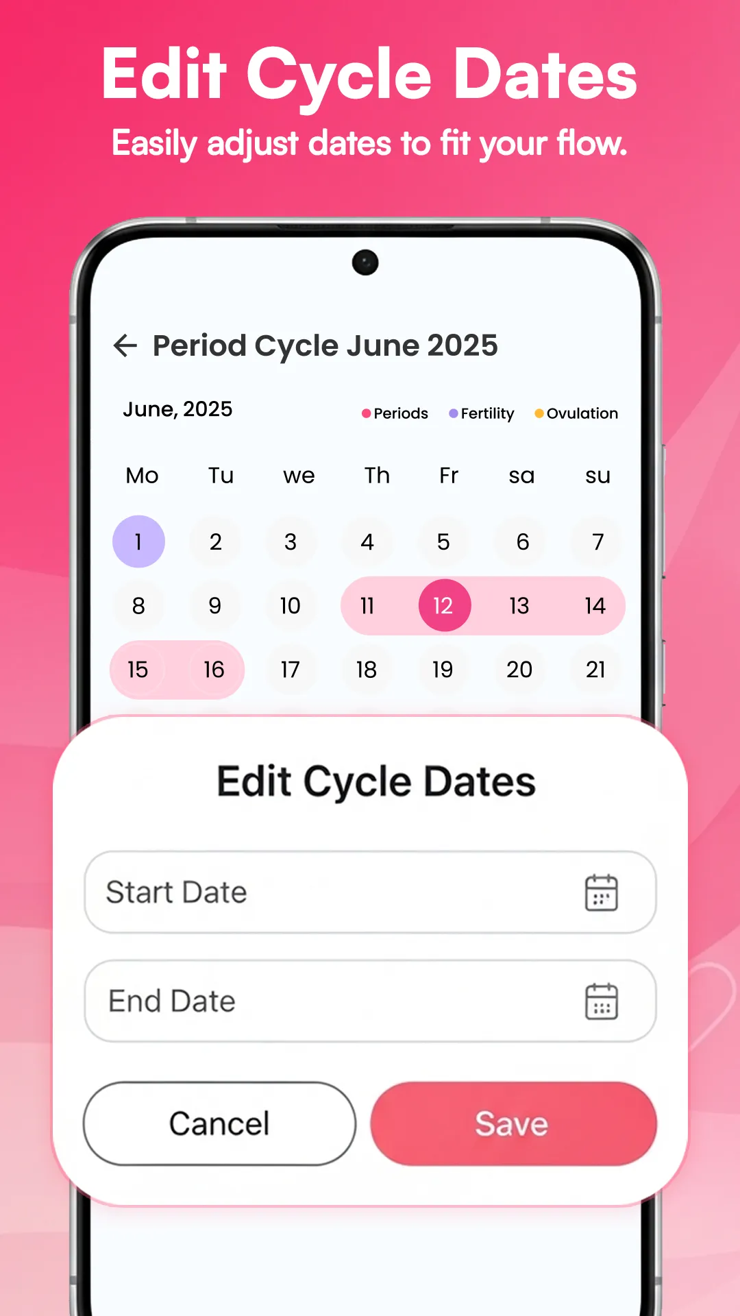 Period Tracker & Ovulation | Indus Appstore | Screenshot