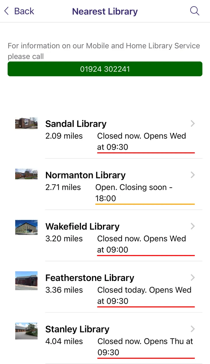 Wakefield Libraries | Indus Appstore | Screenshot