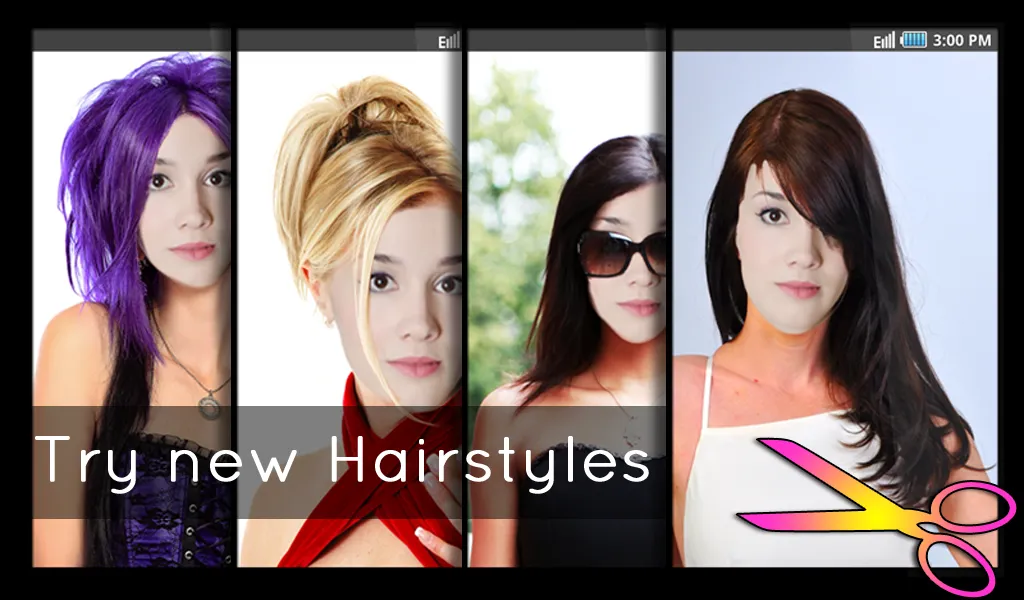 Hairstyles - Fun and Fashion | Indus Appstore | Screenshot