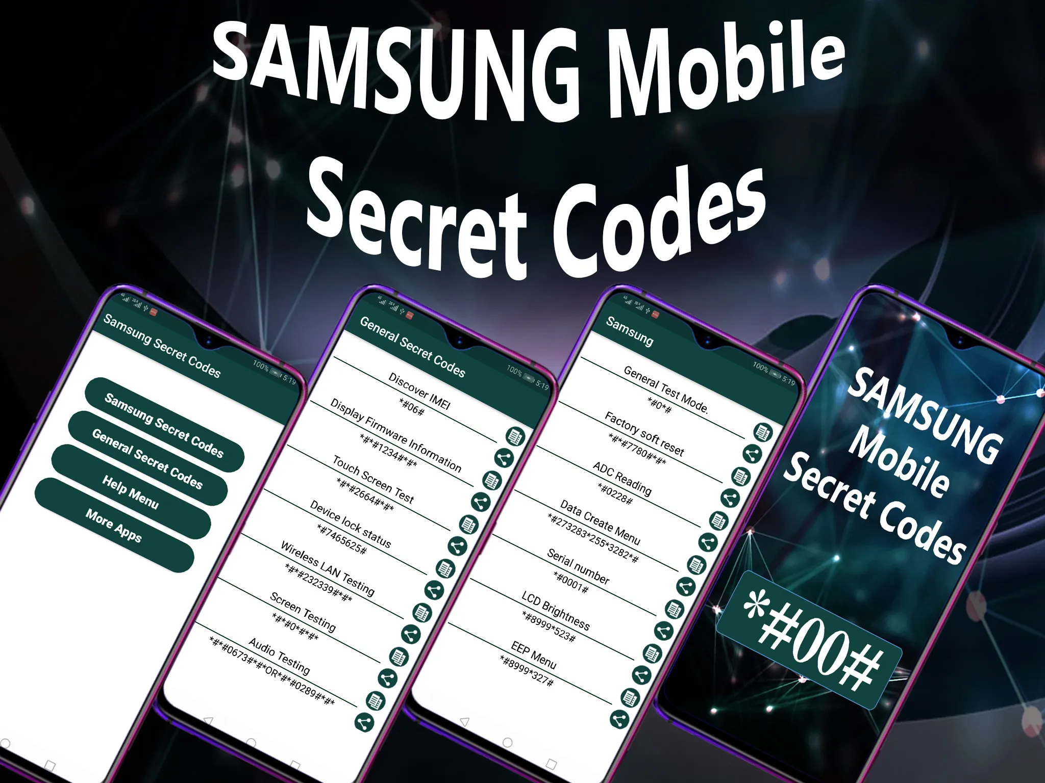 Secret Codes For Samsung | Indus Appstore | Screenshot