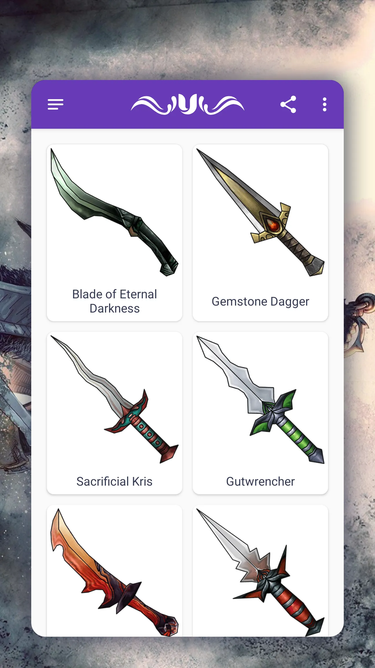 How to draw weapons. Daggers | Indus Appstore | Screenshot