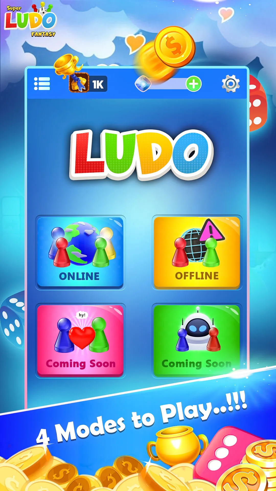 Super Ludo Multiplayer Fantasy | Indus Appstore | Screenshot