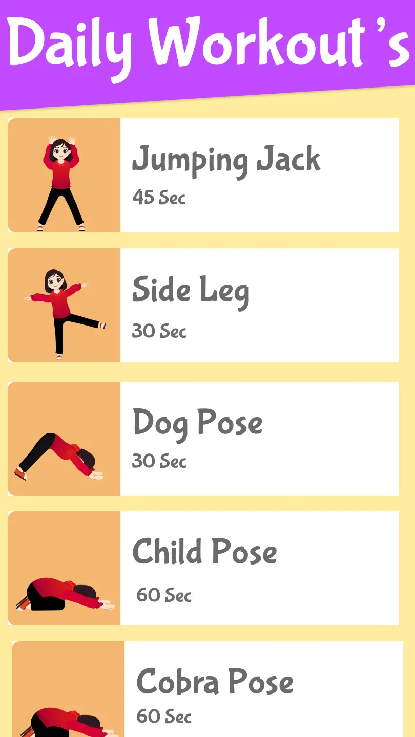 Kids Height Increase Exercise | Indus Appstore | Screenshot