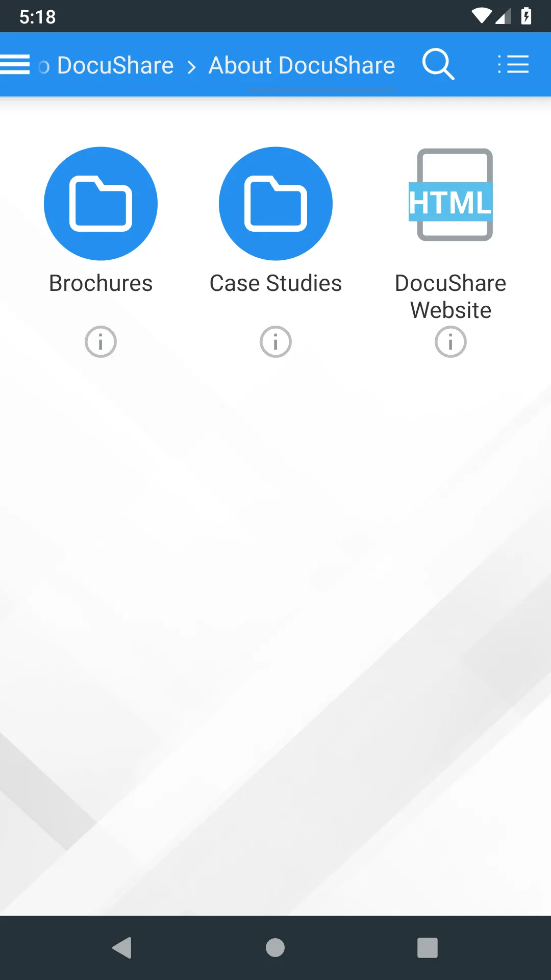 Xerox DocuShare | Indus Appstore | Screenshot