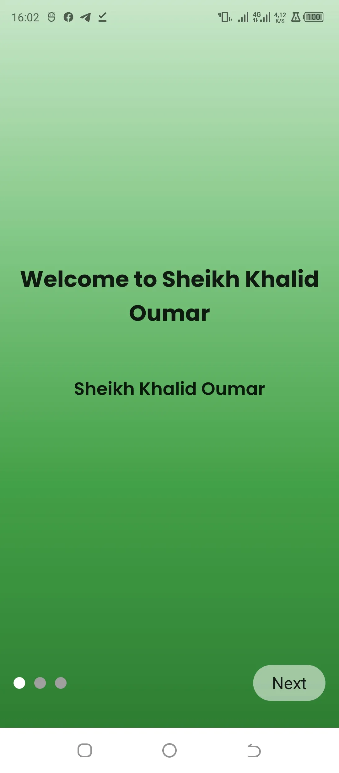 Sheikh Khalid Oumar | Indus Appstore | Screenshot