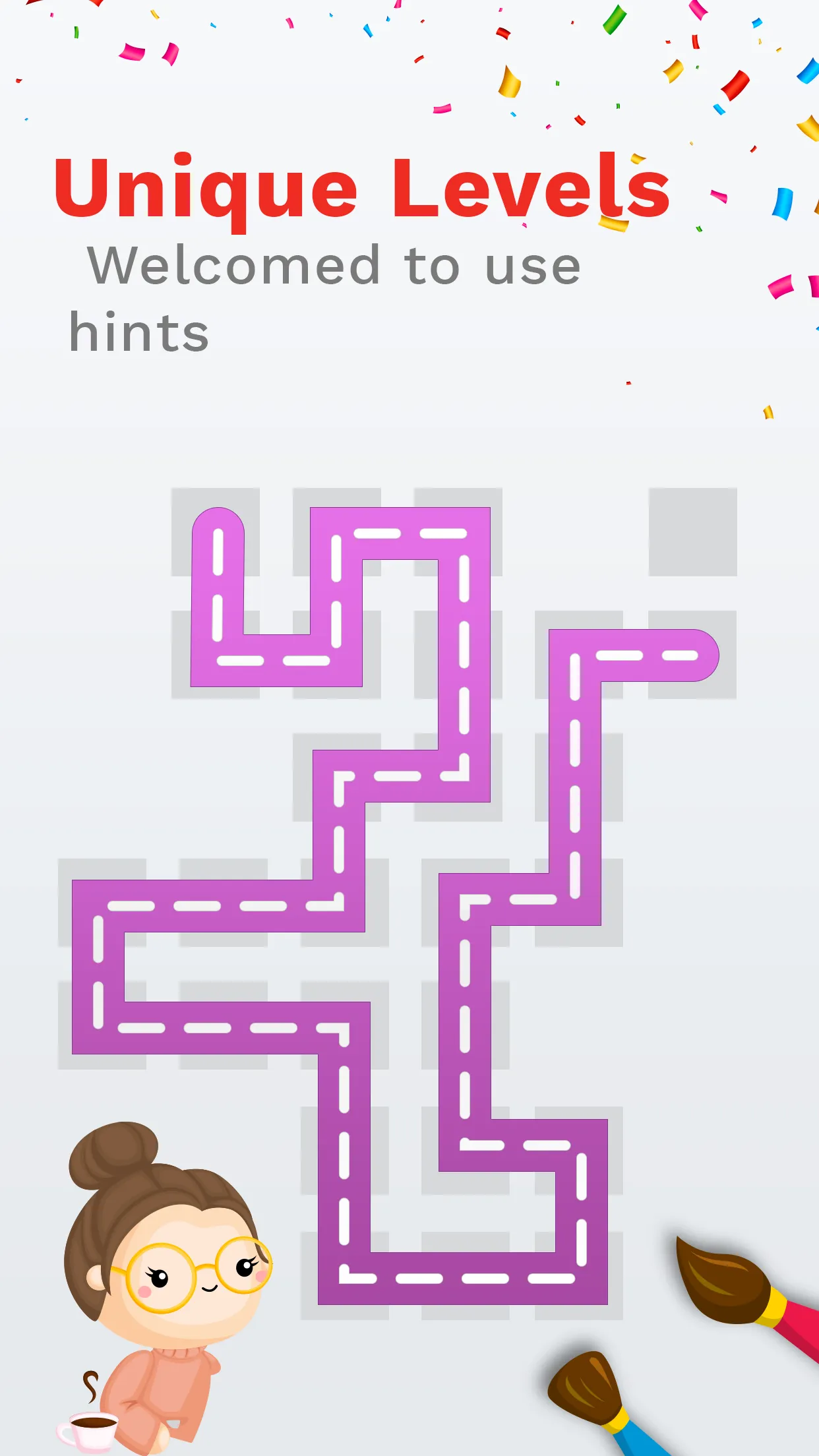 Fill One Line Puzzle game | Indus Appstore | Screenshot