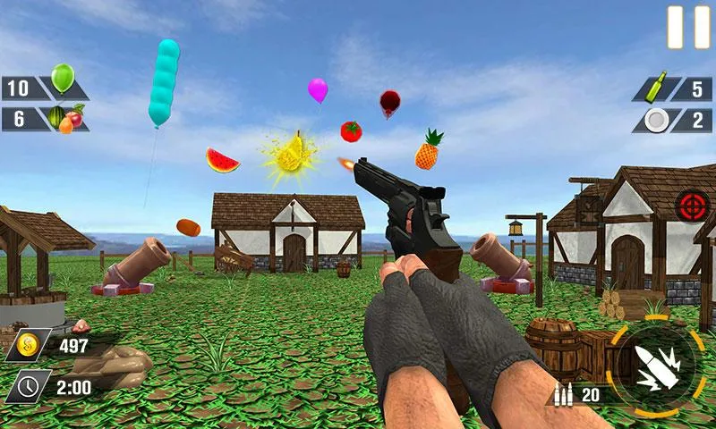 Bottle Gun Shooter Game | Indus Appstore | Screenshot