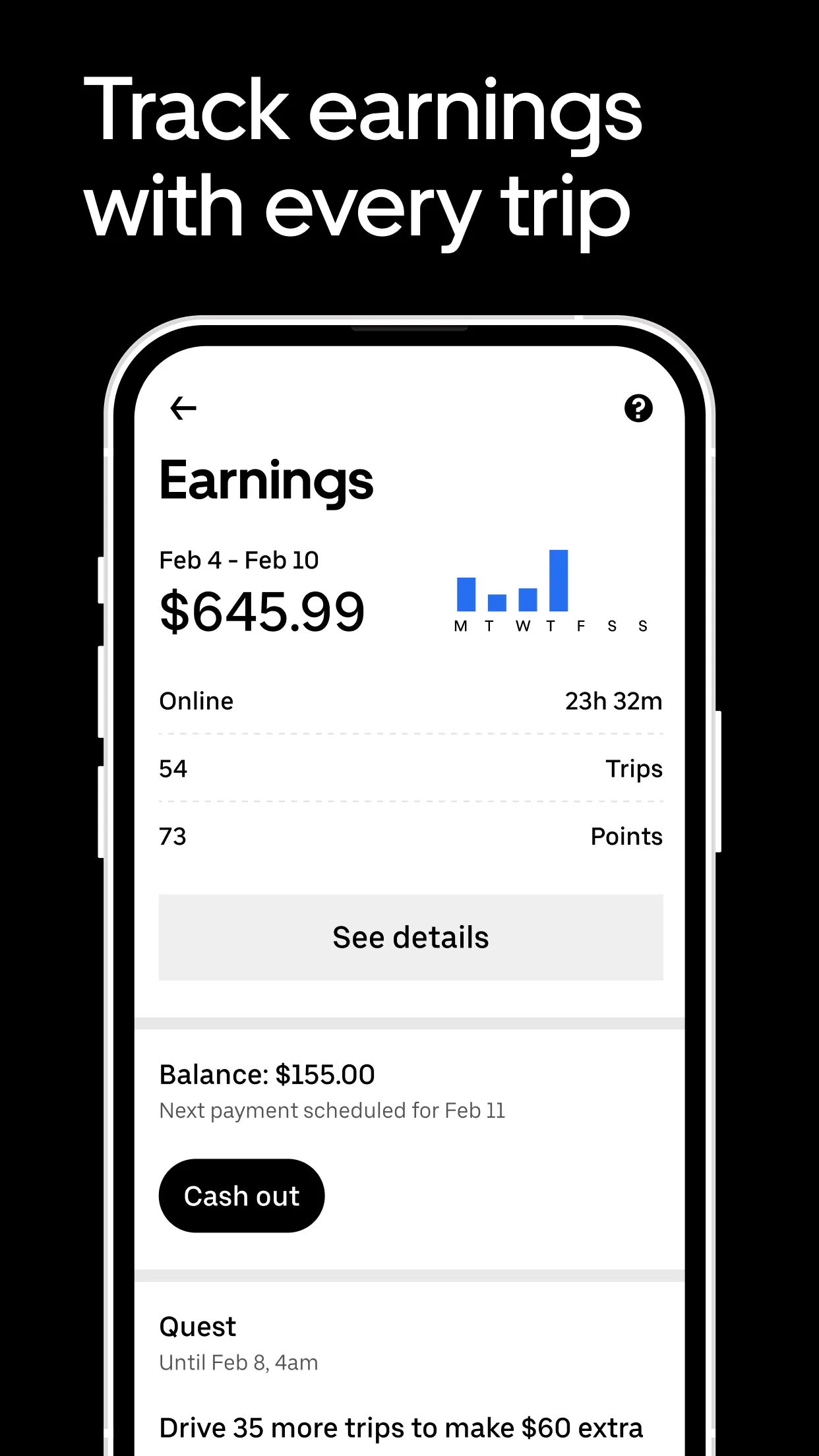 Uber - Driver: Drive & Deliver | Indus Appstore | Screenshot