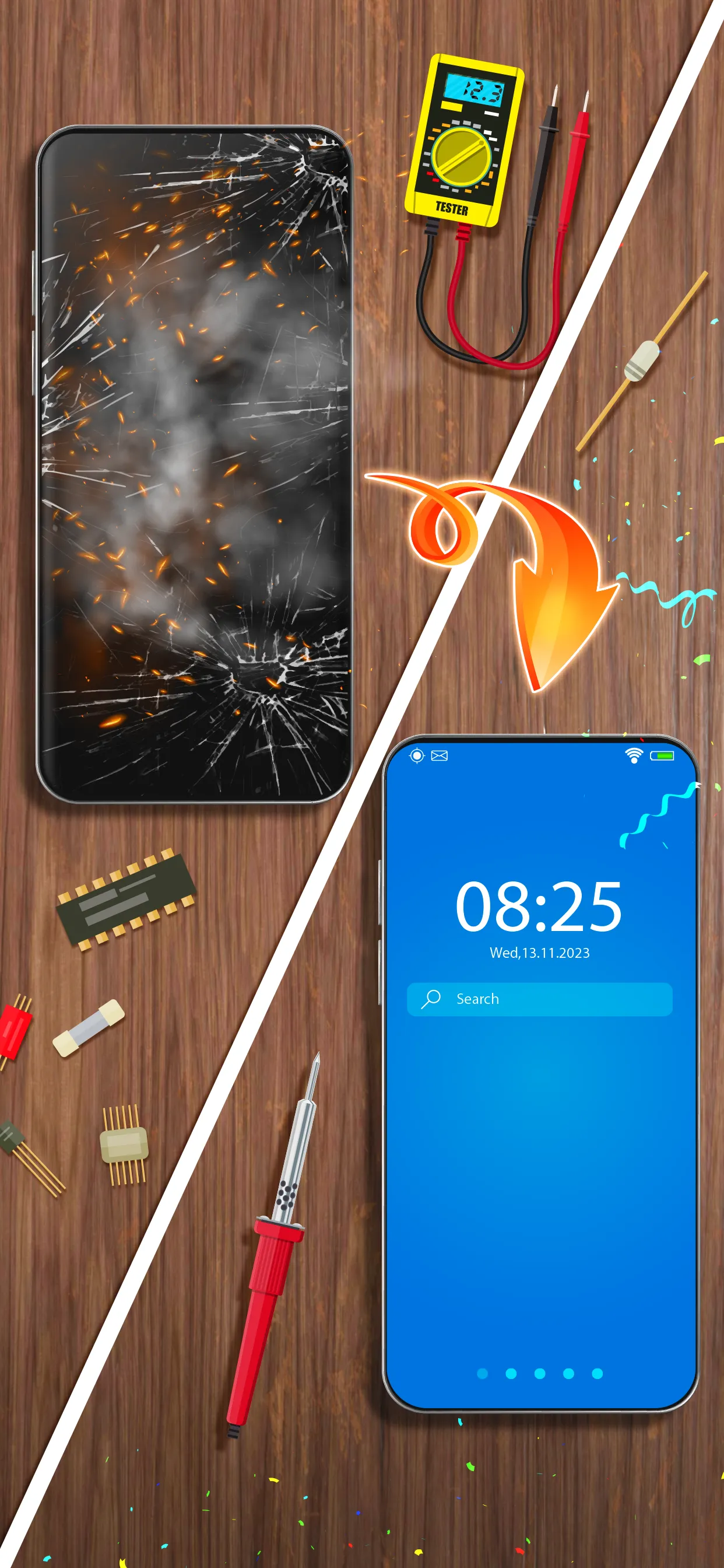 Phone Repair Electronics Games | Indus Appstore | Screenshot