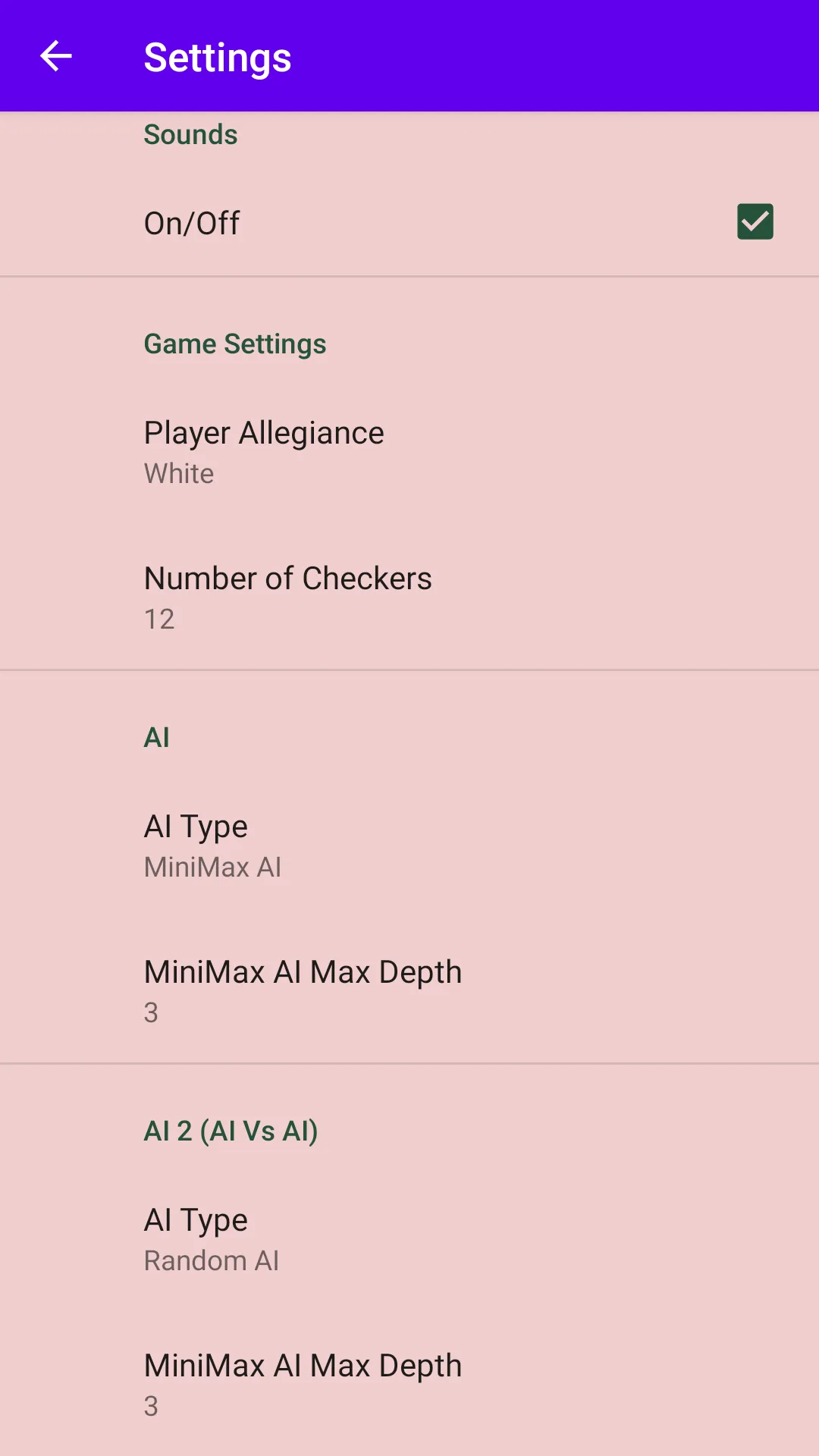 Minimax Checkers | Indus Appstore | Screenshot