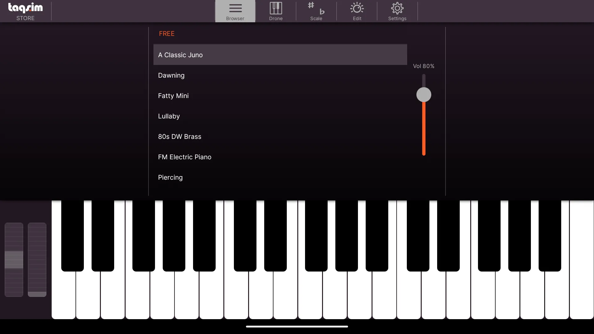 Synth Pro: Vintage Synthesizer | Indus Appstore | Screenshot