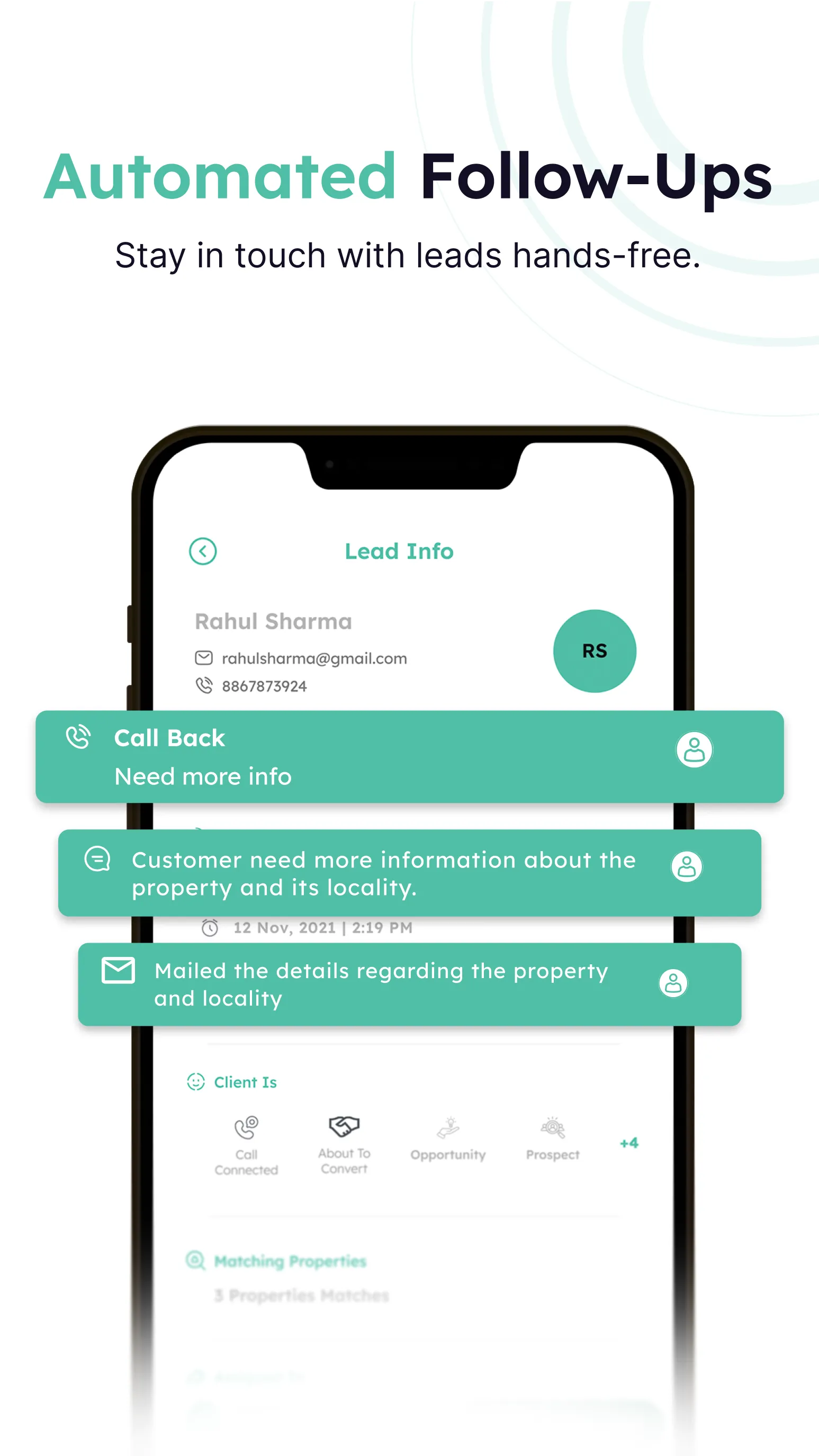 Leadrat(Lite) -Real estate CRM | Indus Appstore | Screenshot
