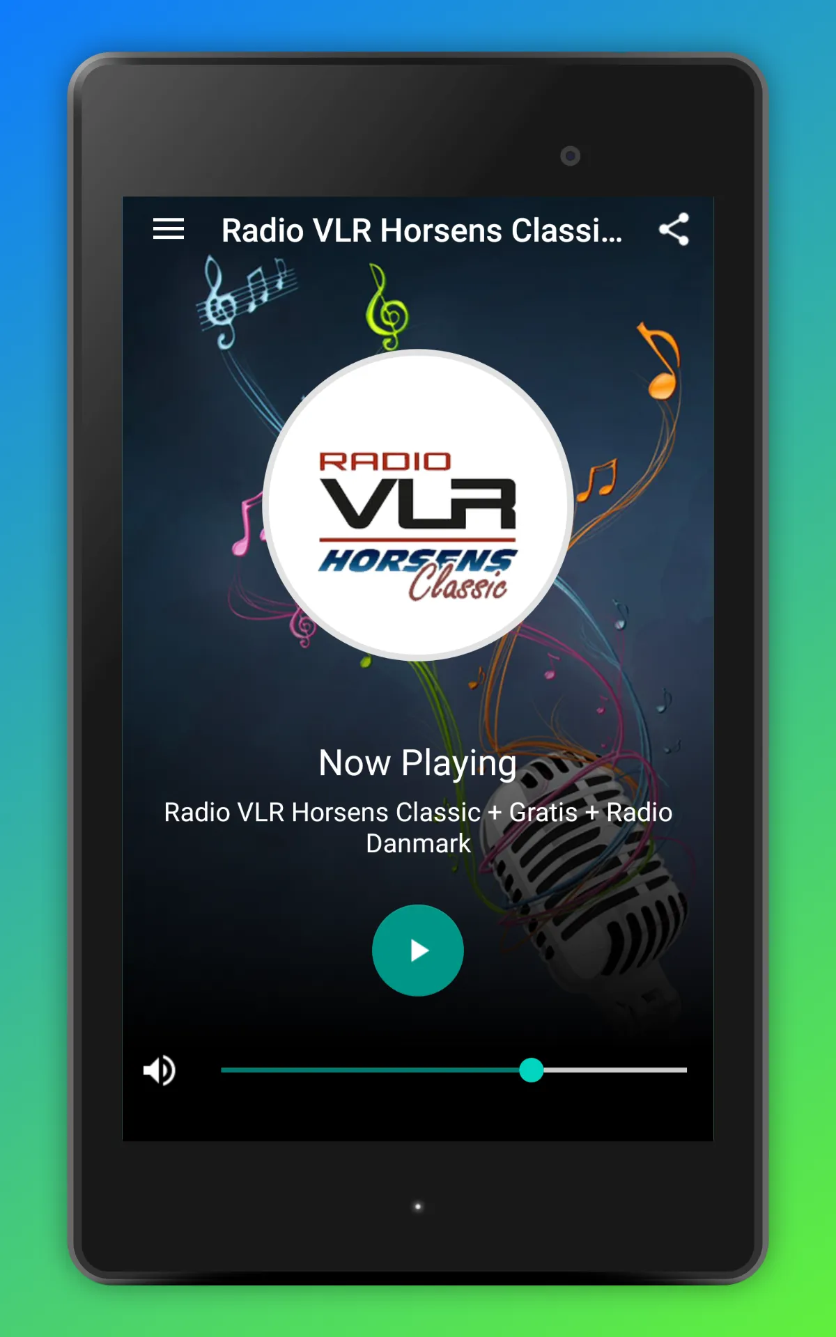 Radio VLR Horsens Classic FM | Indus Appstore | Screenshot