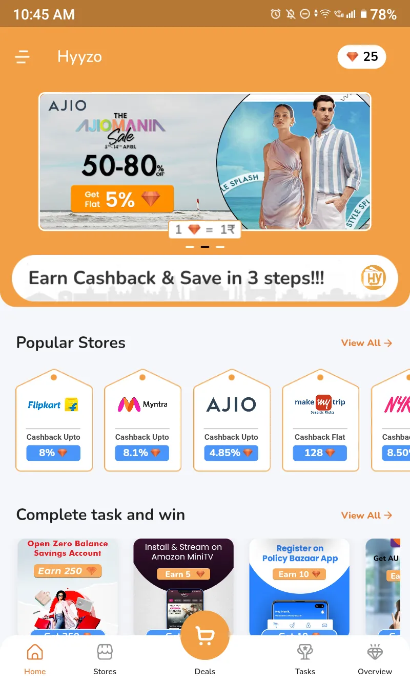 Hyyzo - Get Highest Cashback | Indus Appstore | Screenshot