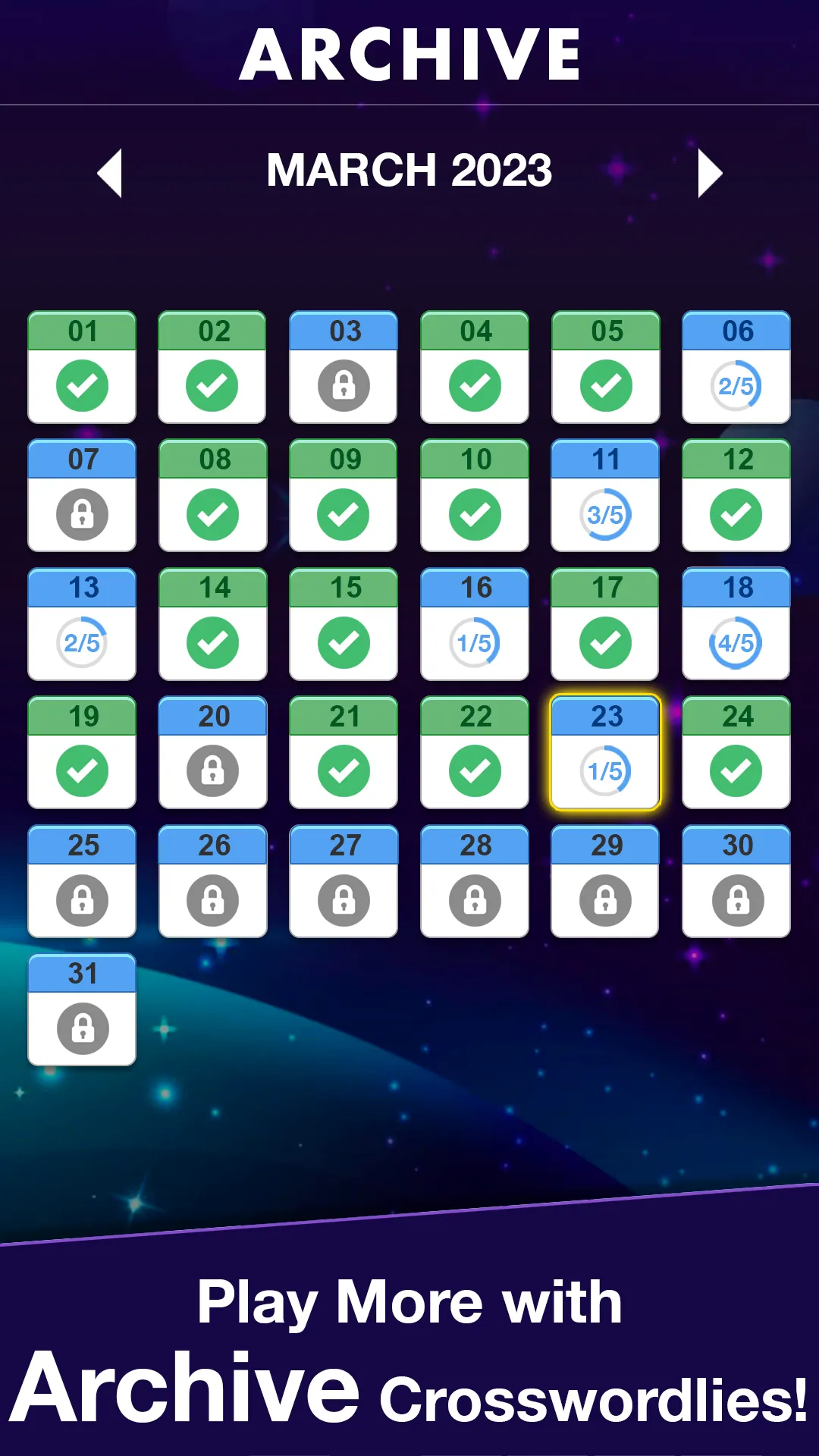 Crosswordly: Cross wordle Game | Indus Appstore | Screenshot