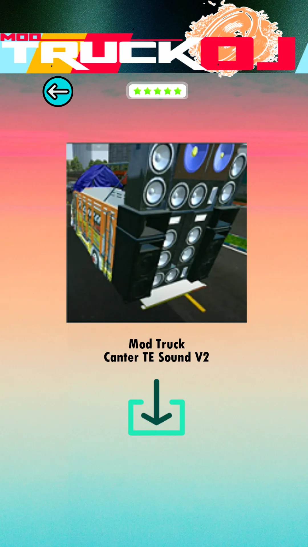 Mod Truck DJ | Indus Appstore | Screenshot