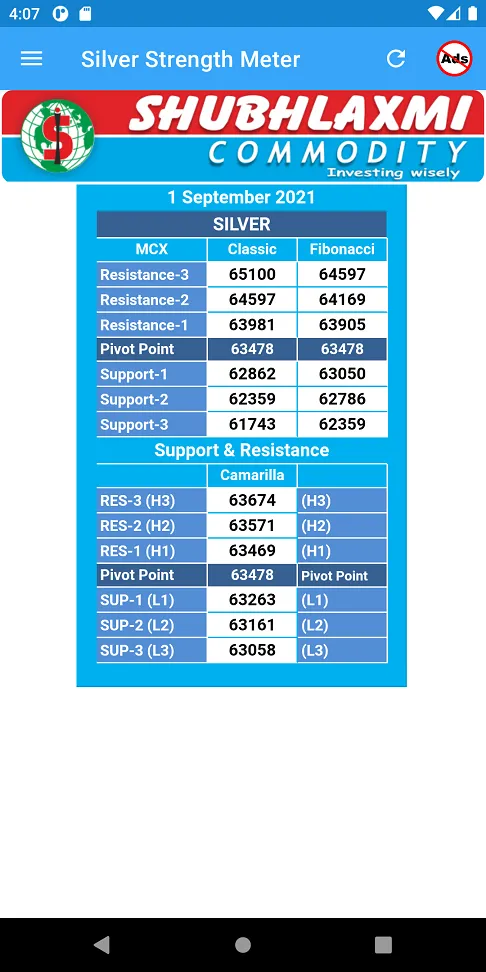 Silver Strength Meter | Indus Appstore | Screenshot