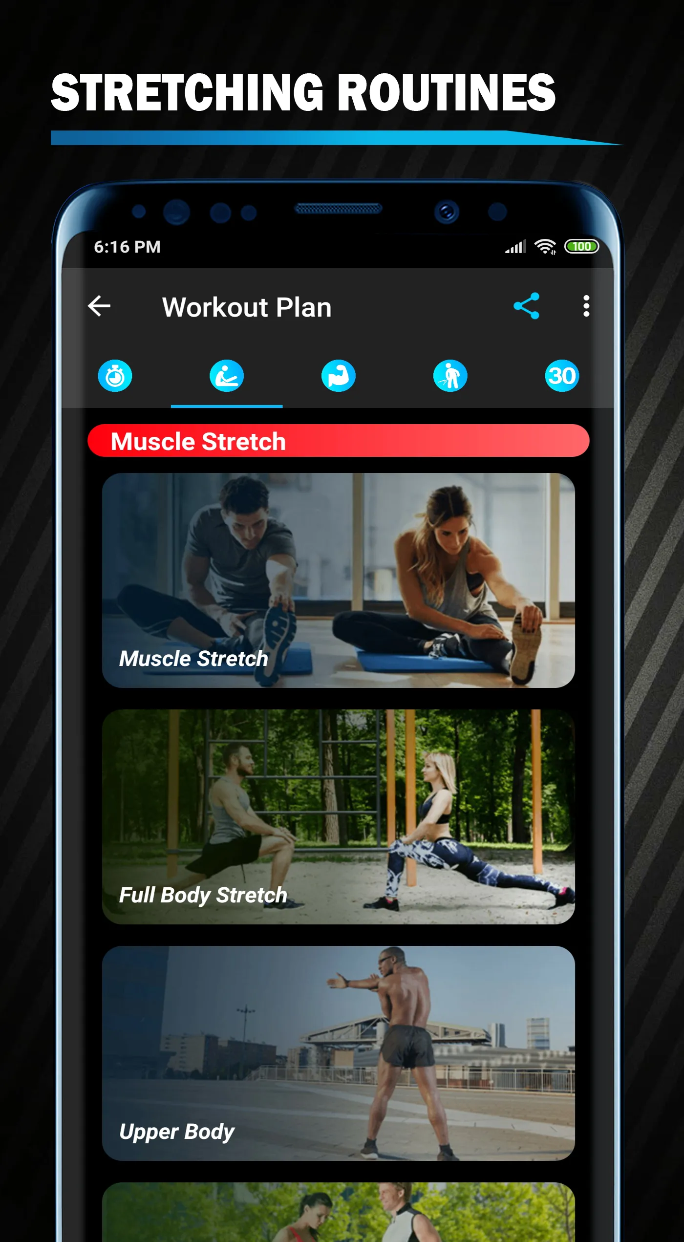 Stretching Exercise Training | Indus Appstore | Screenshot