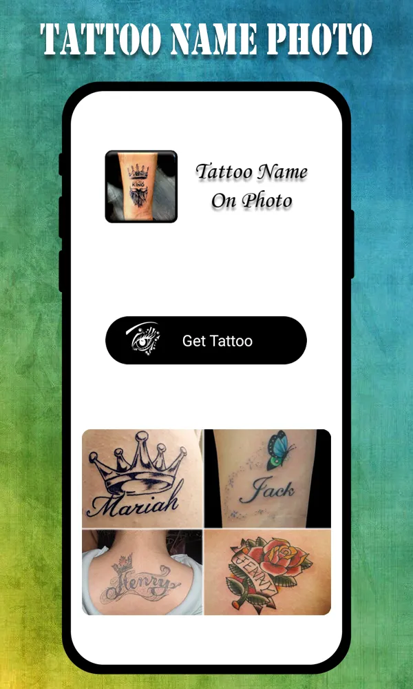 Tattoo Name On My Photo Editor | Indus Appstore | Screenshot