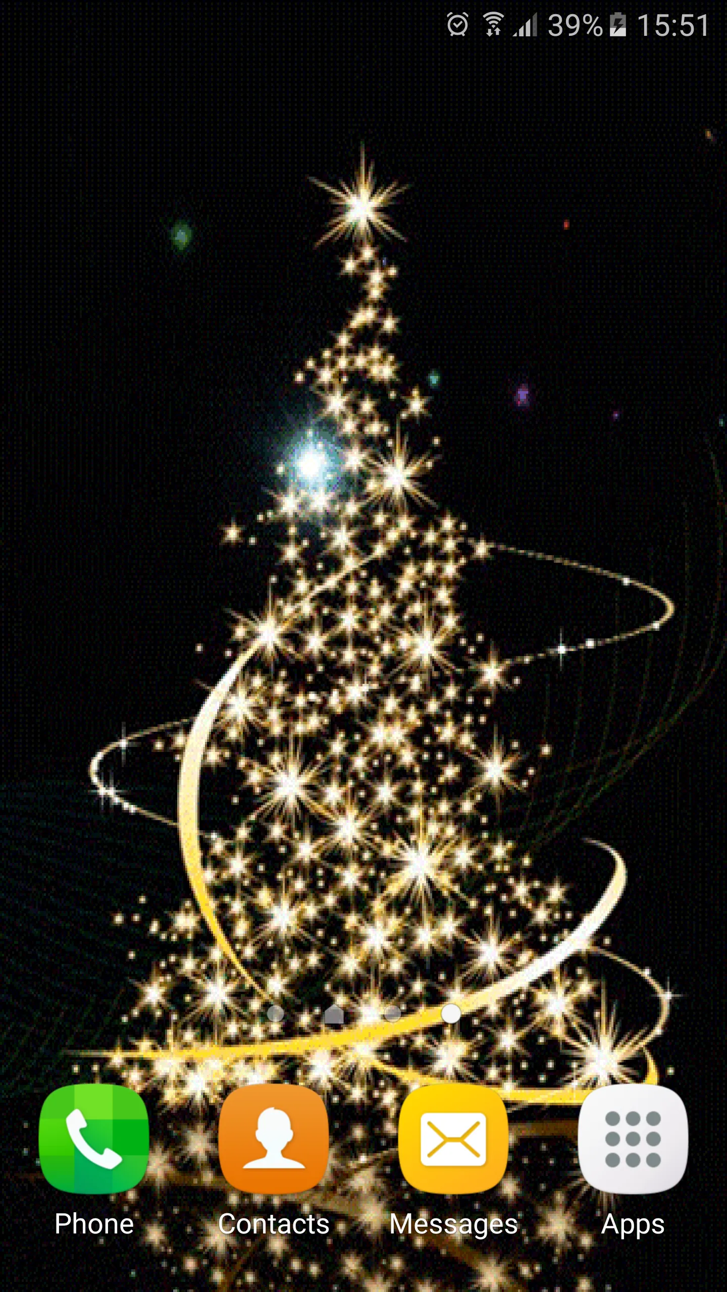 Christmas Tree Live Wallpaper | Indus Appstore | Screenshot