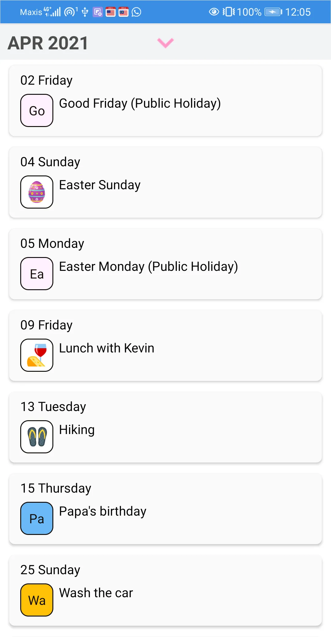 Kenya Calendar | Indus Appstore | Screenshot