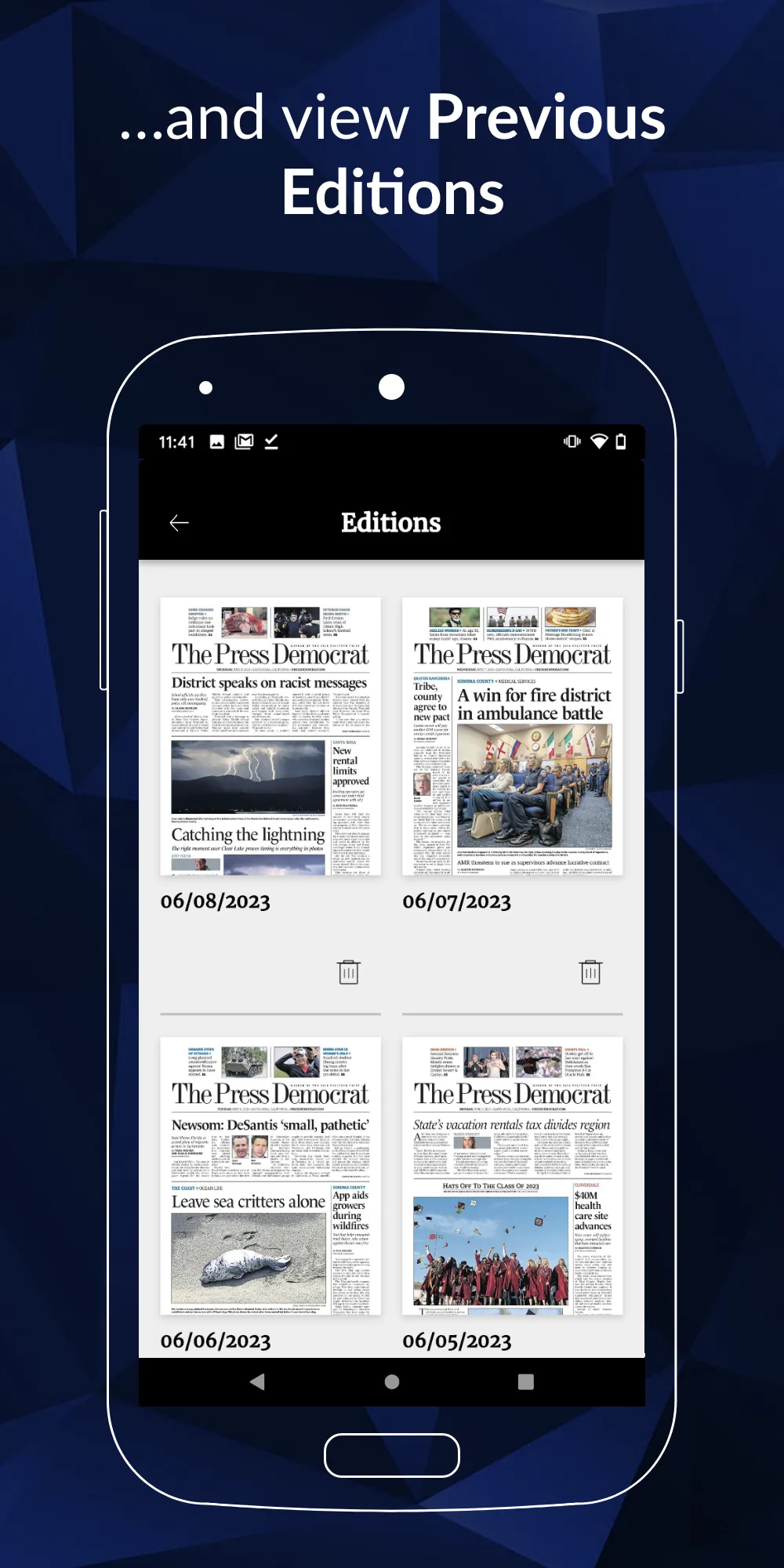 The Press Democrat | Indus Appstore | Screenshot