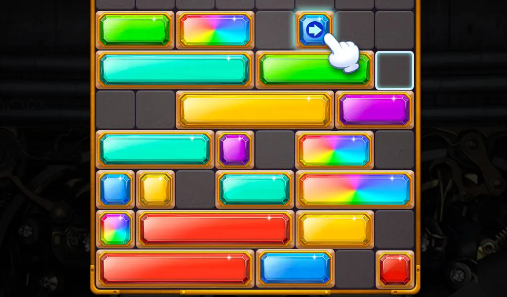 Sliding Gem - Falling Jewel Dr | Indus Appstore | Screenshot