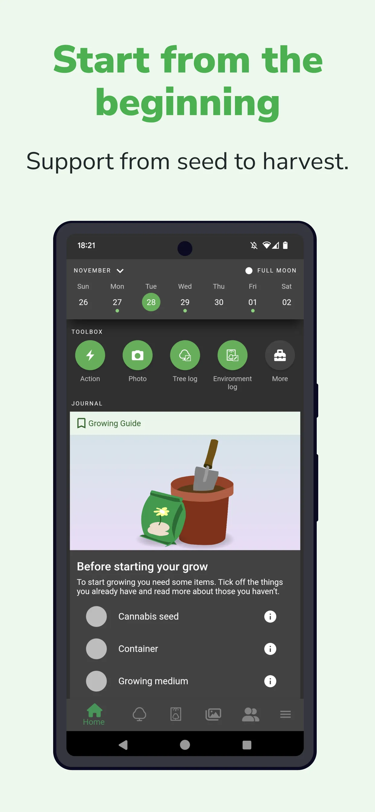 Grow with Jane - Cannabis plan | Indus Appstore | Screenshot