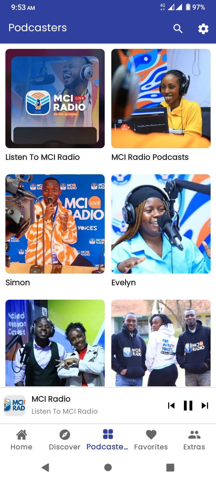 MCI  Radio | Indus Appstore | Screenshot