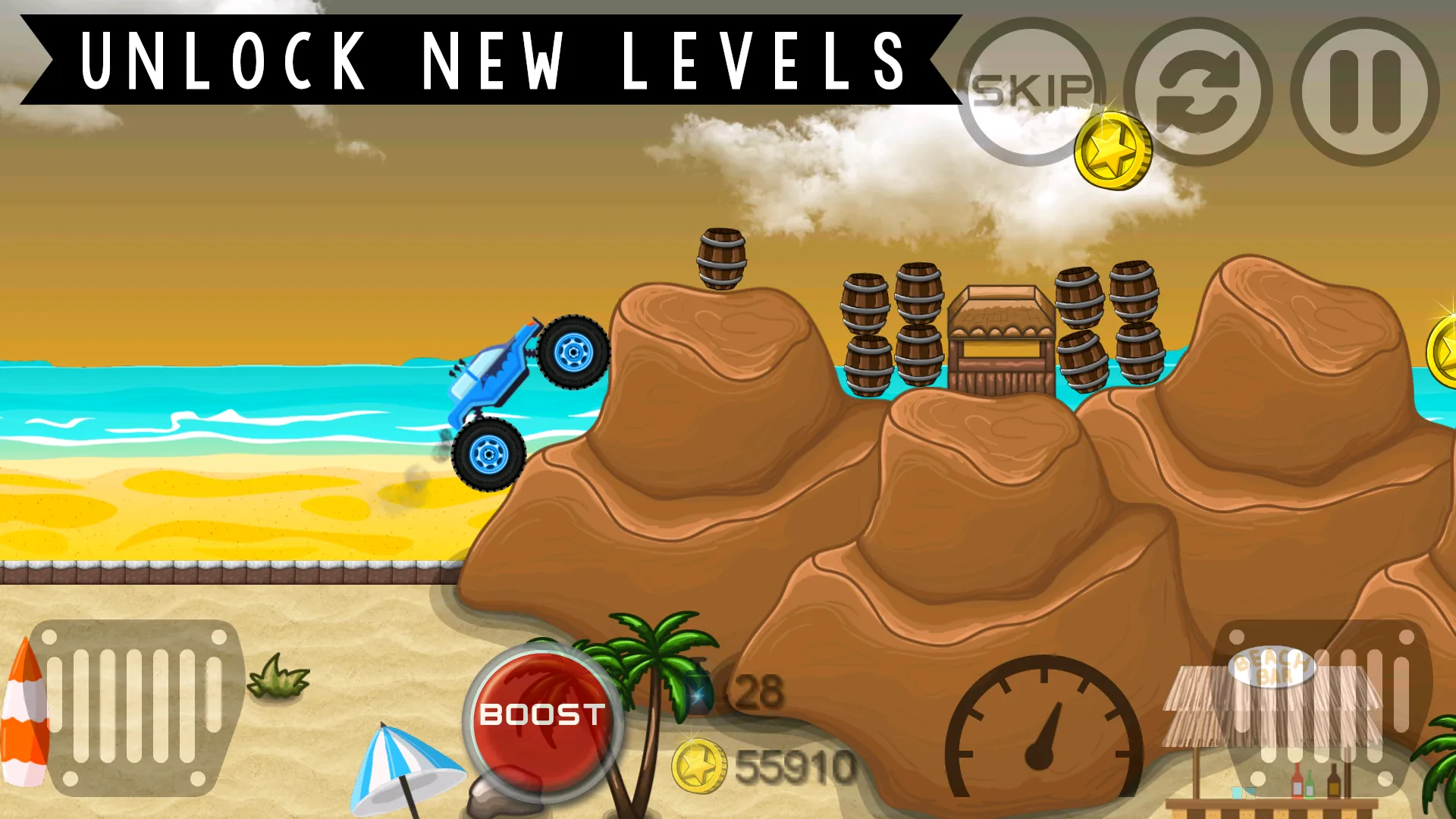 Monster Truck Hero | Indus Appstore | Screenshot