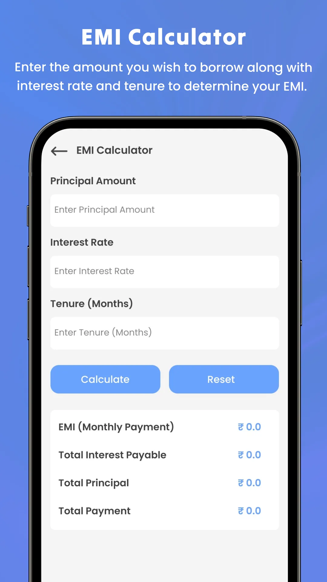 LoanCash - EMI Loan Calculator | Indus Appstore | Screenshot