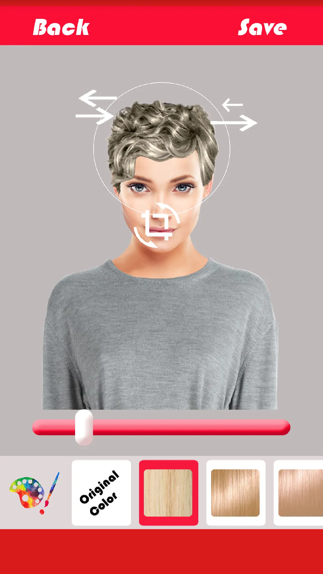 Change Hairstyle | Indus Appstore | Screenshot