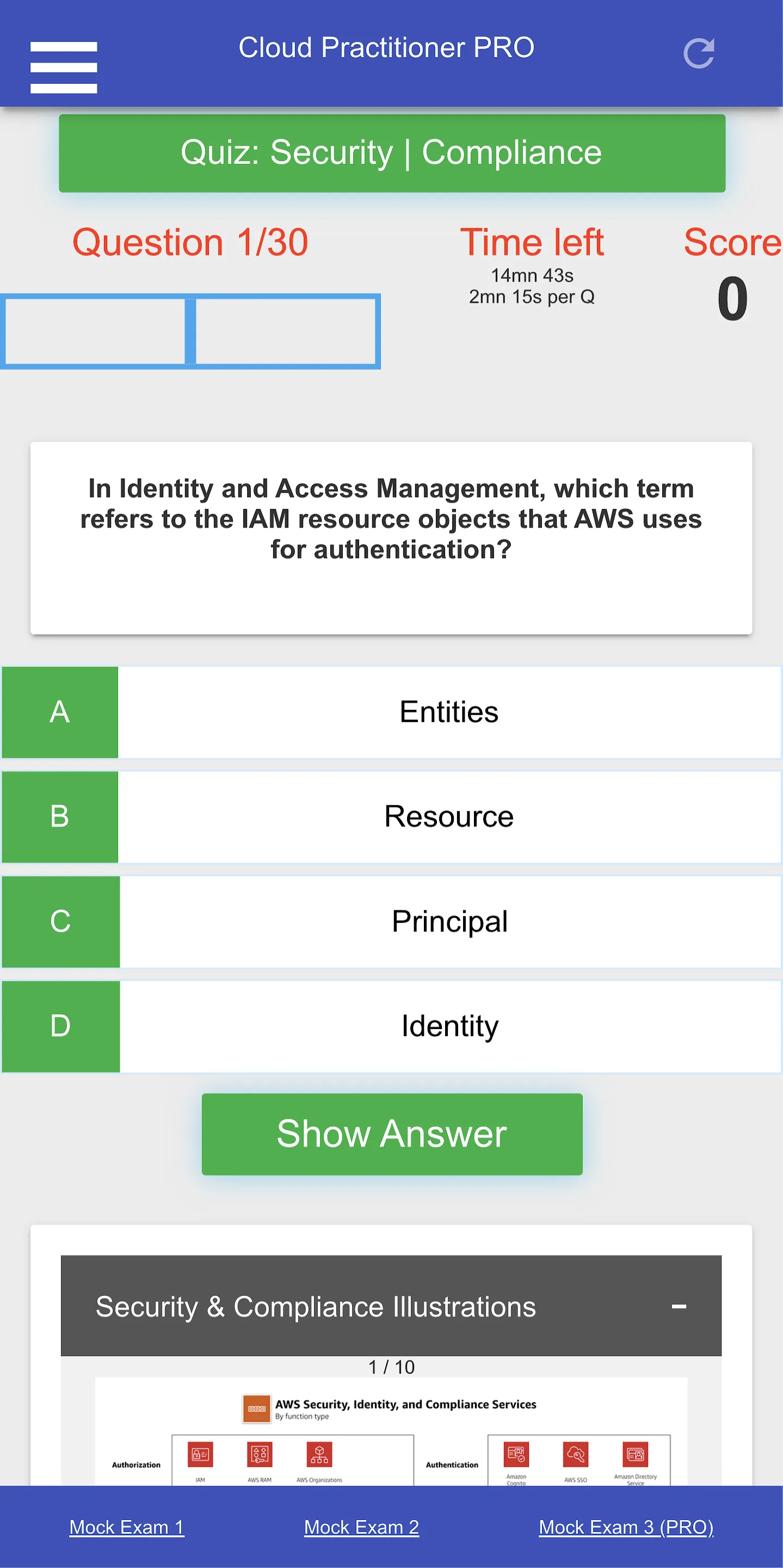 AWS Cloud Practitioner CCP CLF | Indus Appstore | Screenshot