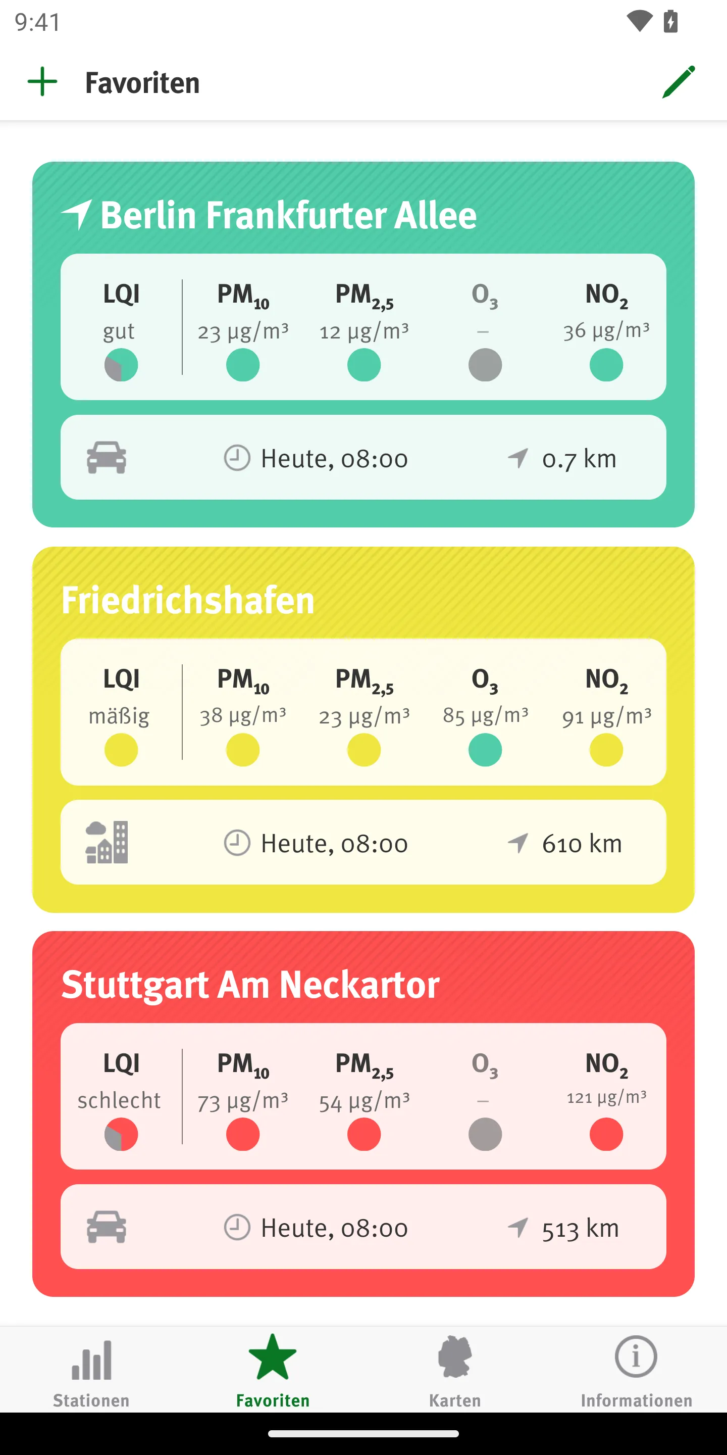 Luftqualität | Indus Appstore | Screenshot