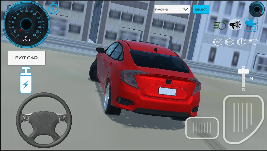 Honda Civic Car Game | Indus Appstore | Screenshot