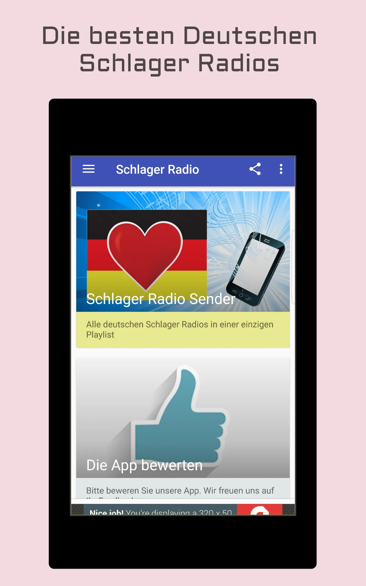 Schlager Radio Deutschland | Indus Appstore | Screenshot