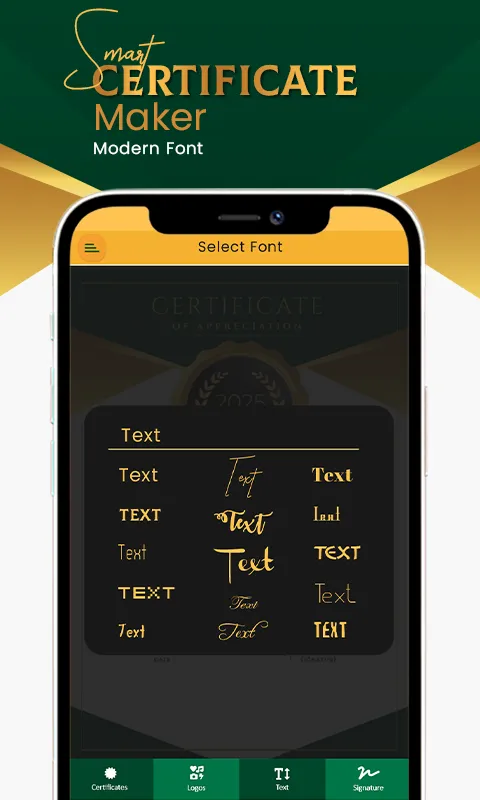 Smart Certificate Maker App | Indus Appstore | Screenshot