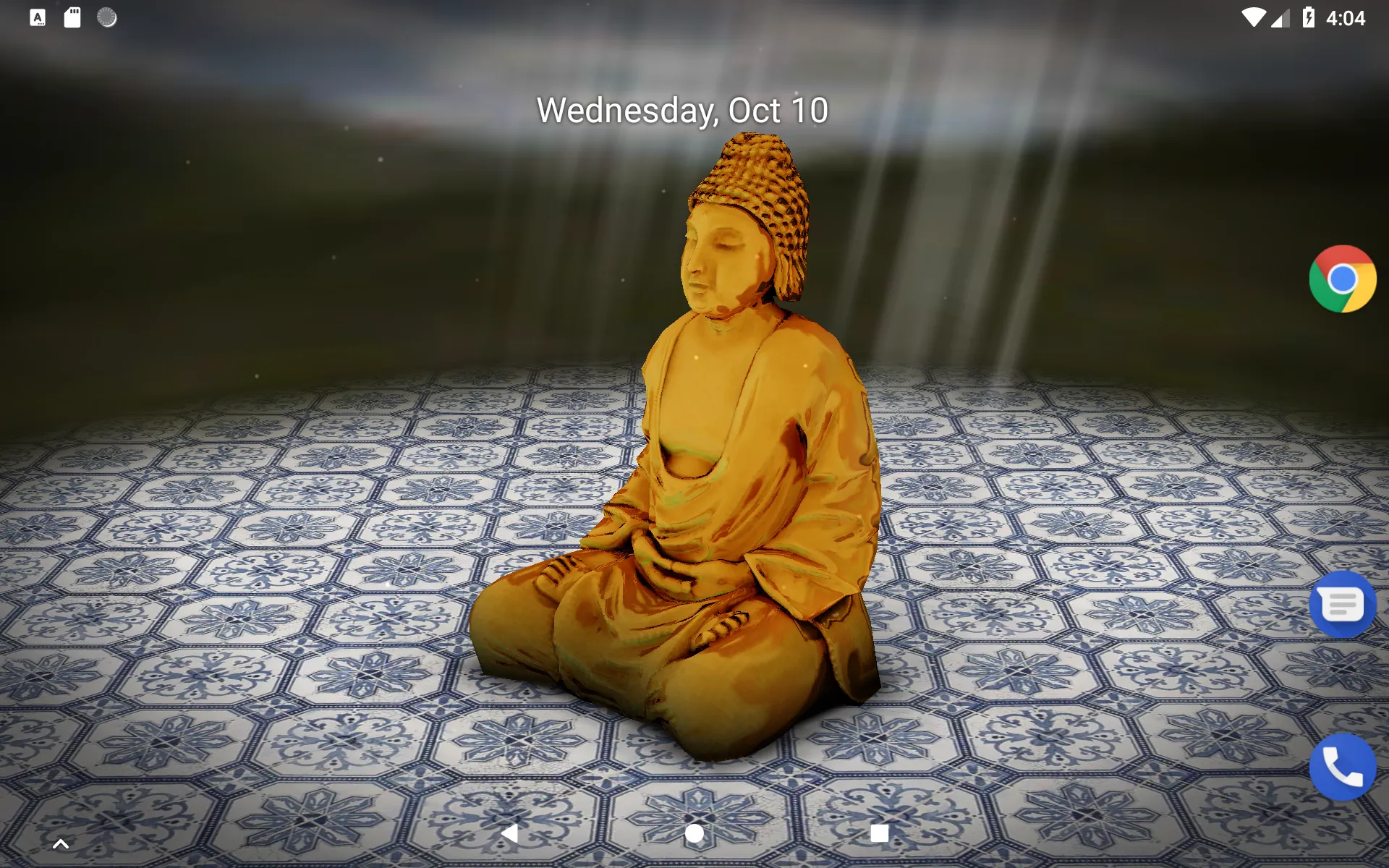 3D Buddha Live Wallpaper | Indus Appstore | Screenshot