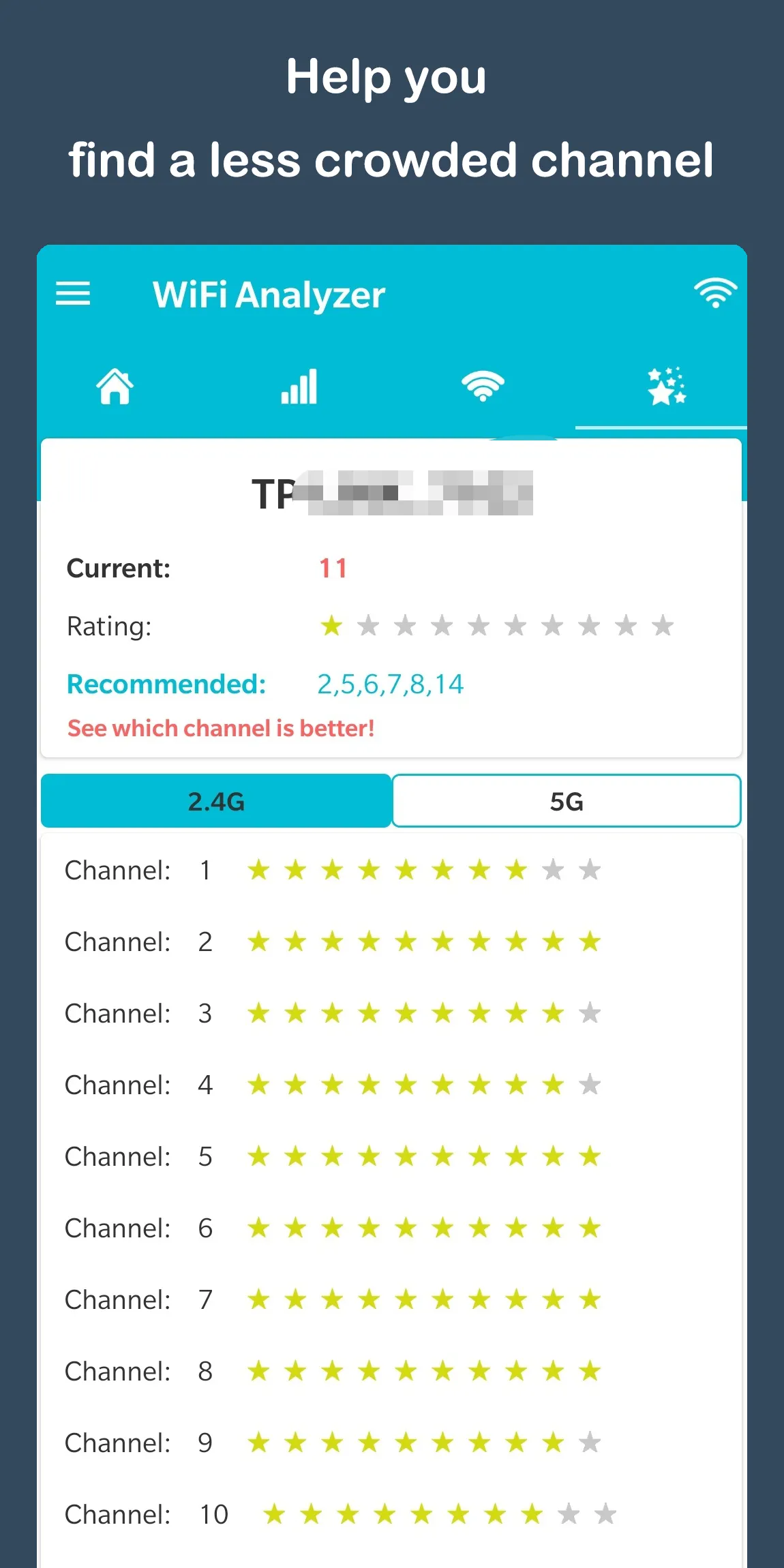 WiFi Analyzer - WiFi Test | Indus Appstore | Screenshot