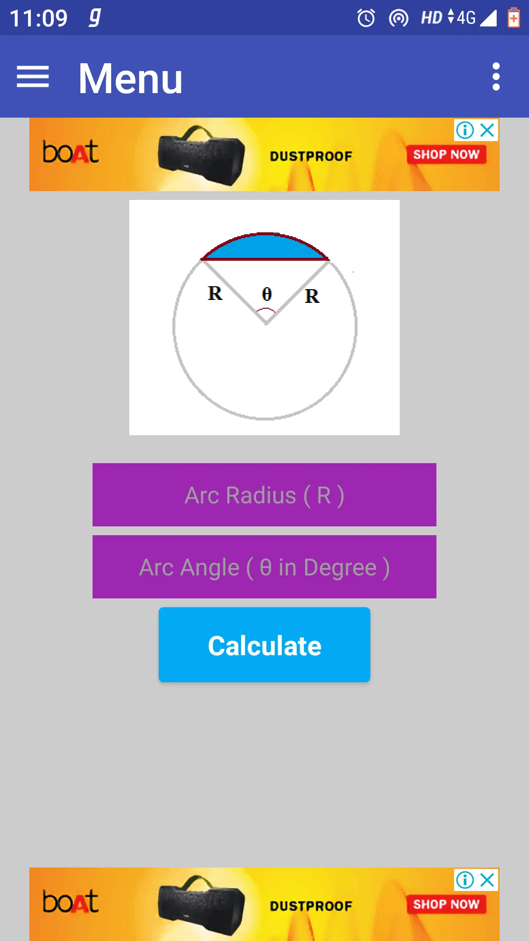 Arc Calculator | Indus Appstore | Screenshot