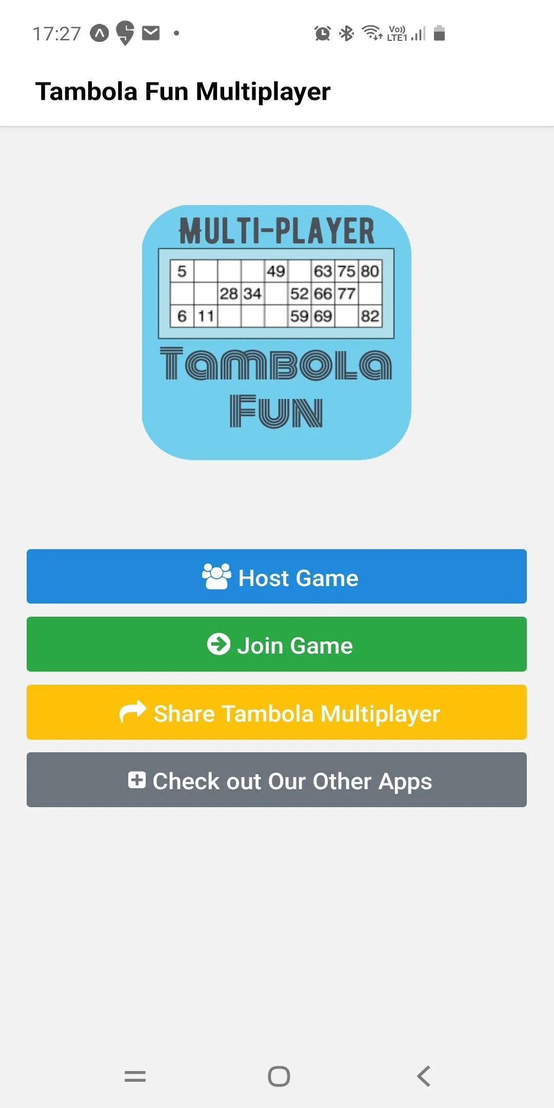 Tambola Multiplayer - Play wit | Indus Appstore | Screenshot