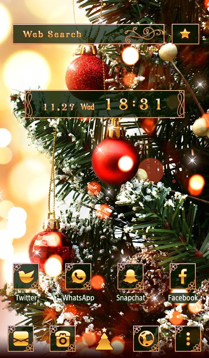 Christmas Tree Theme | Indus Appstore | Screenshot