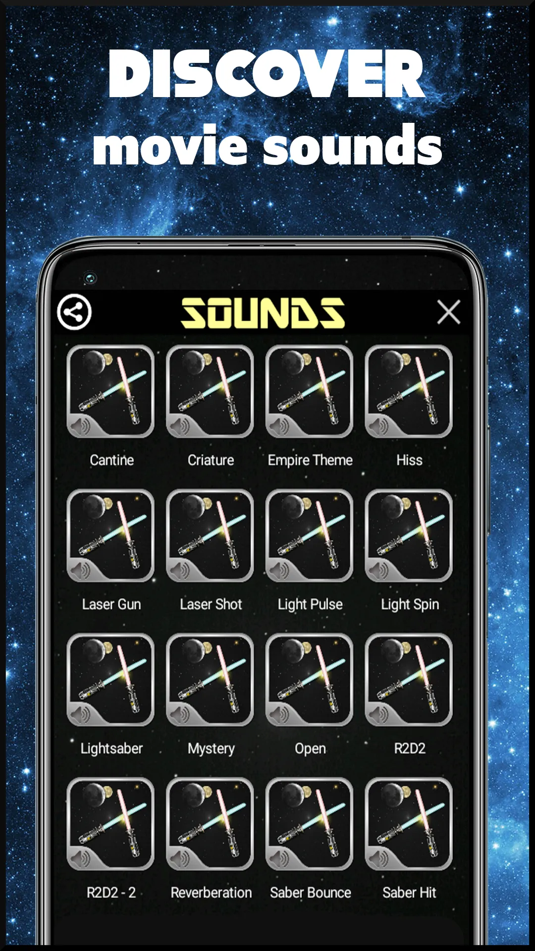 Audio effects of laser swords | Indus Appstore | Screenshot