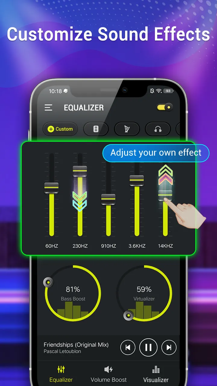 Bass Booster & Equalizer | Indus Appstore | Screenshot