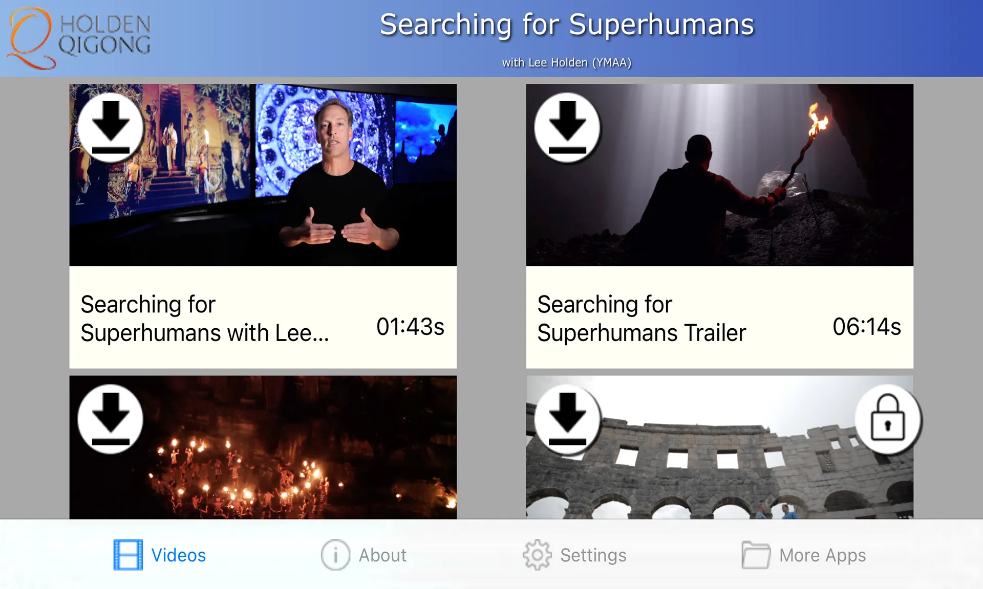 Superhumans with Lee Holden | Indus Appstore | Screenshot