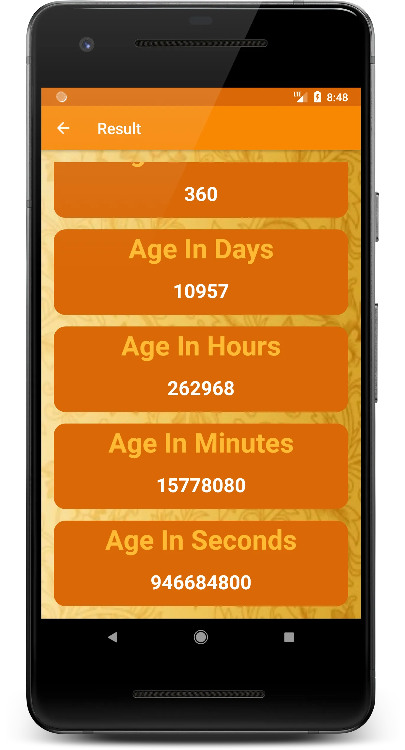 Age Calculator | Indus Appstore | Screenshot