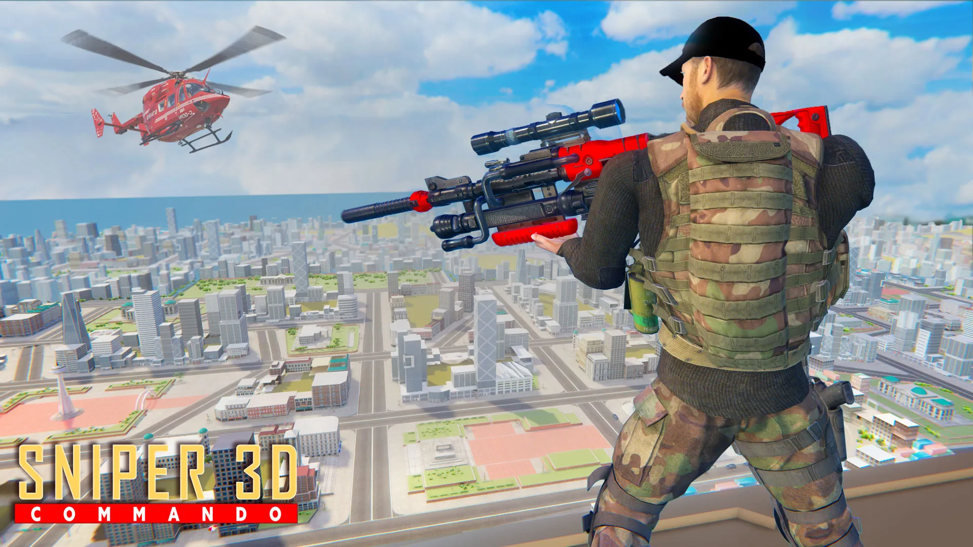 Sniper 3d Commando Offline | Indus Appstore | Screenshot